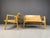Mid-Century Plywood Benches in the style of Alvar Aalto, 1960s, Set of 2 For Sale - Image 10 of 12