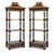 20th-C. Chinoiserie Black and Gilt Painted Pagoda Wall Shelves - Pair For Sale In Atlanta - Image 6 of 6