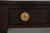 Wood Statton Old Towne Mahogany Console Table & Mirror For Sale - Image 7 of 18
