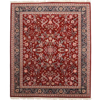 Vintage Hand Knotted Persian Style Rug For Sale
