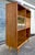 Mid 20th Century Two-Sided Bookcase Étagère and Room Divider With Glass Display Shelf For Sale In Tampa - Image 6 of 12