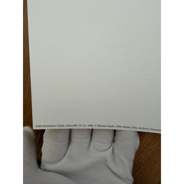 Large-format art print of Girocollo 15 1/2 (1966) by Domenico Gnoli (1933–1970), copyrighted Marzia Gnoli (1994). Gnoli is...