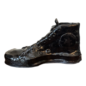 1990s Pop Art Porcelain Converse Shoe Sculpture