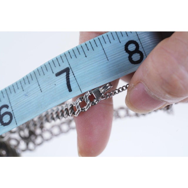 6.75" James Avery Sterling silver Charm bracelet with lots of charms For Sale In Austin - Image 6 of 7