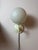 White Opal Glass Wall Lamp by Max Bill for Temde For Sale - Image 3 of 11