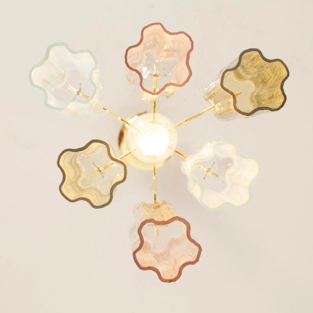 Suspension Lamp in Murano Glass, Italy, 1990s For Sale - Image 9 of 13