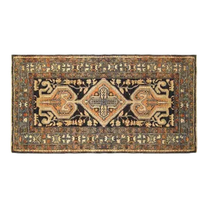 Antique Persian Baktiari Oriental Rug, in Small Size, w/ Central Medallion