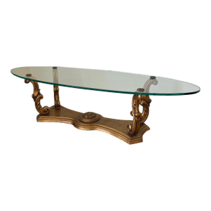 Mid-20th Century Vintage Weiman Hollywood Regency Coffee Table