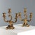 Three-Layer Gilded Bronze Candelabras, Set of 2 For Sale - Image 10 of 10