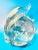 Transparent 1960s Vintage Murano Glass Archimedes Seguso Attributed Blow/Puffer Fish For Sale - Image 8 of 10
