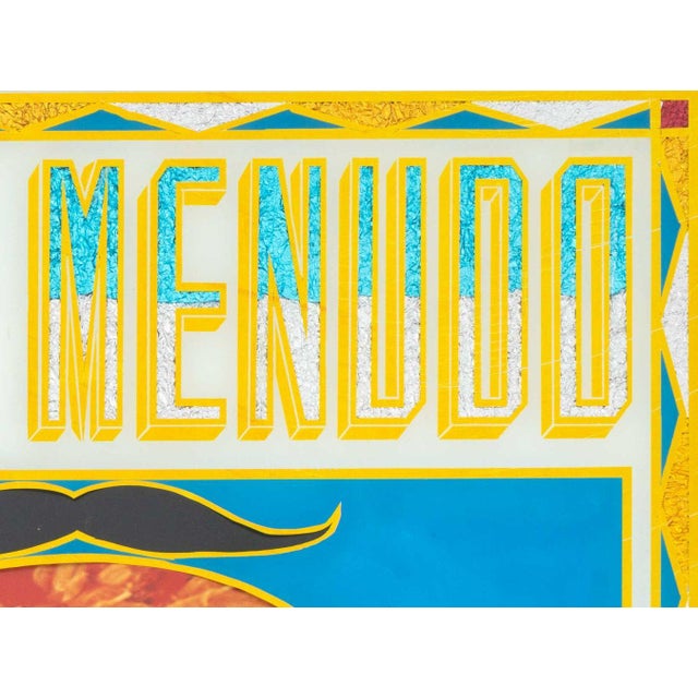 Eamon Ore-Giron "Dirty Menudo" Mixed Media For Sale - Image 4 of 7