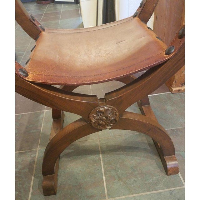 Spanish Savonarola Style Chair. Chairish