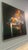 Painted by P. Roberts, the piano's grand musical energy pulses off the canvas. The subjects background color choice of...