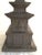 1960s Charcoal Painted Terracotta Pagoda Statue For Sale - Image 4 of 9