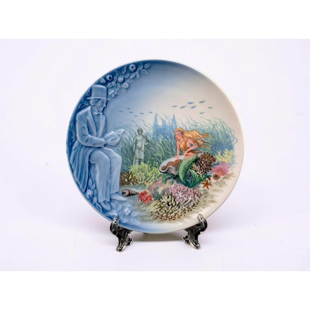 Bing & Grondahl Hans Christian Andersen Fairy Tales Plates by Jorgen Nielsen for Bing & Grondahl, 1980s, Set of 6 For Sale - Image 4 of 11