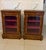 Antique Victorian Burr Walnut Pier Cabinets with Ormolu Mounts, 1860, Set of 2 For Sale - Image 3 of 15
