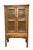 A late 19th-century American primitive pie safe, circa 1885, featuring four richly patterned punched-copper-finished tin...