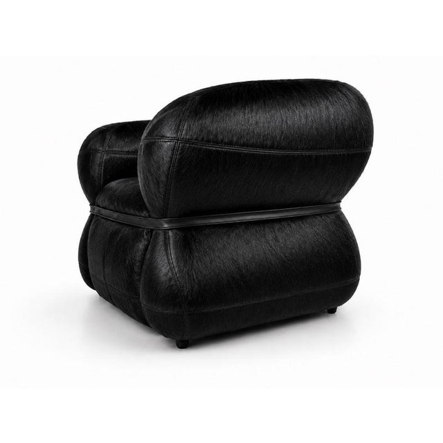 Not Yet Made - Made To Order Zep Chair in Leather by Christophe Perichon For Sale - Image 5 of 9