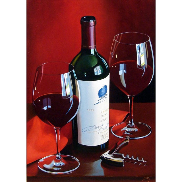 "Sharing Passion" by Thomas Stiltz Original Oil Painting on Canvas Hand signed by the artist Image Size: 36" x 24" Framed...