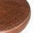 Matthew Izzo Home Ersa Brass Finish and Leather Barstool For Sale - Image 4 of 5