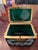 Antique Bohemian Glass Moser Emerald Crystal Jewel Box For Sale - Image 9 of 11