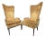 Pair of Mid 20th Century Luxurious High-Backed Chairs For Sale