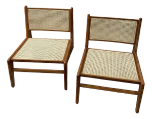 Set of Side Chairs in the Style of P. Jeanneret