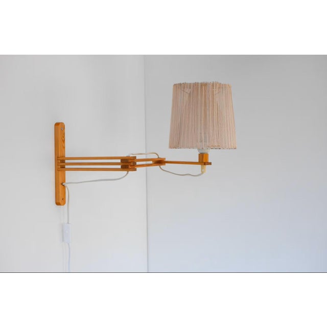 Mid-Century Modern Scandinavian Accordion Wall Lamp from Ikea, 1970s For Sale - Image 13 of 15