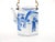Coffee Antique Oversized Blue and White Chinoiserie Porcelain Tea or Coffee Pot For Sale - Image 8 of 10
