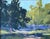 French Plein Air Landscape Oil Painting For Sale - Image 4 of 4