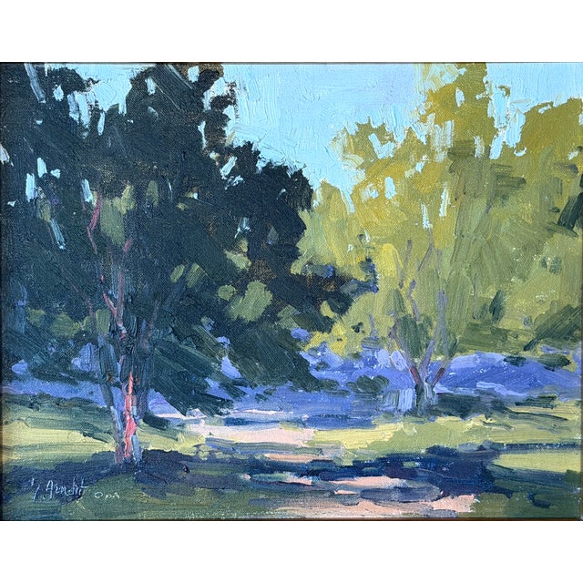 Original Plein Air Landscape Oil Painting For Sale - Image 4 of 4