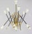Mid-Century Chandelier attributed to Stilnovo, 1950 For Sale - Image 6 of 13