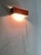 Mid-Century Modern Wall Lamp by Niek Hiemstra Orange for Hiemstra Evolux, 1970 For Sale - Image 3 of 9