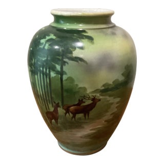 Mid 19th Century Royal Nishiki Nippon Vase Hand Painted #45/623 For Sale