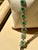 10 Carat Natural Brazilian Emerald & Diamond Tennis Bracelet 14 Karat Gold For Sale In New York - Image 6 of 18