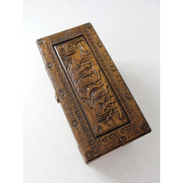 Antique Chinese Camphor Wood Chest For Sale - Image 9 of 16