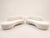 Circa 2000 Weiman Postmodern Sculptural Chaise Sofas - Pair For Sale