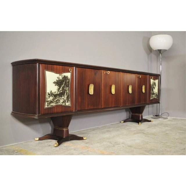 Buffet Sideboards from Fratelli Rigamonti, 1940s, Set of 2 For Sale - Image 11 of 18