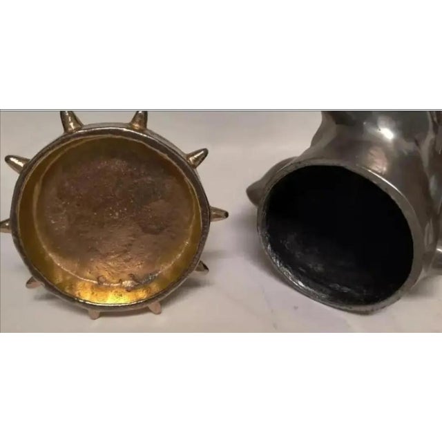 Antique Figural Dog Head Tobacco / Cigarette Box ~ Circa Late 19th Century For Sale In Atlanta - Image 6 of 10