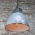 Vintage Industrial Clear Glass Pendant Light For Sale - Image 4 of 6