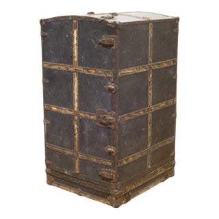 Large Antique Mendel Drucker Trunk C.1920 For Sale