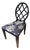 Miles Redd Diamond Dining Chair for Ballard Designs Upholstery Collection For Sale