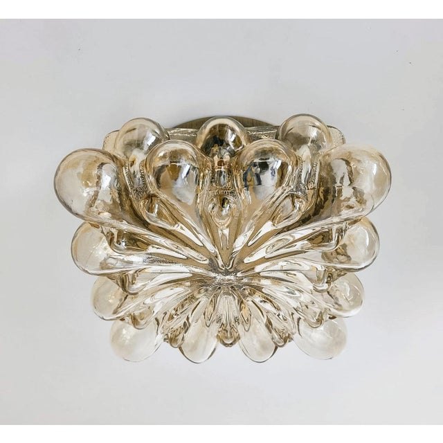 Mid-Century Bubble Glass Wall Lamp attributed to Helena Tynell, Limburg, Germany, 1970s For Sale - Image 11 of 18