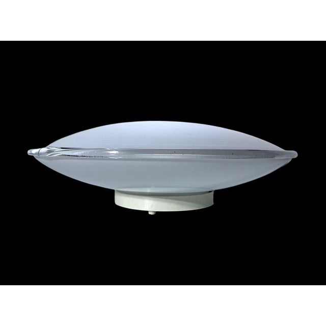 1970s UFO Ceiling Lamp in Murano Glass from Leucos, 1970s For Sale - Image 5 of 11