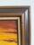 1972 Framed Oil Painting of a Sailboat & Sunset Signed by Puerto Rico Artist CC Furcster For Sale - Image 9 of 12