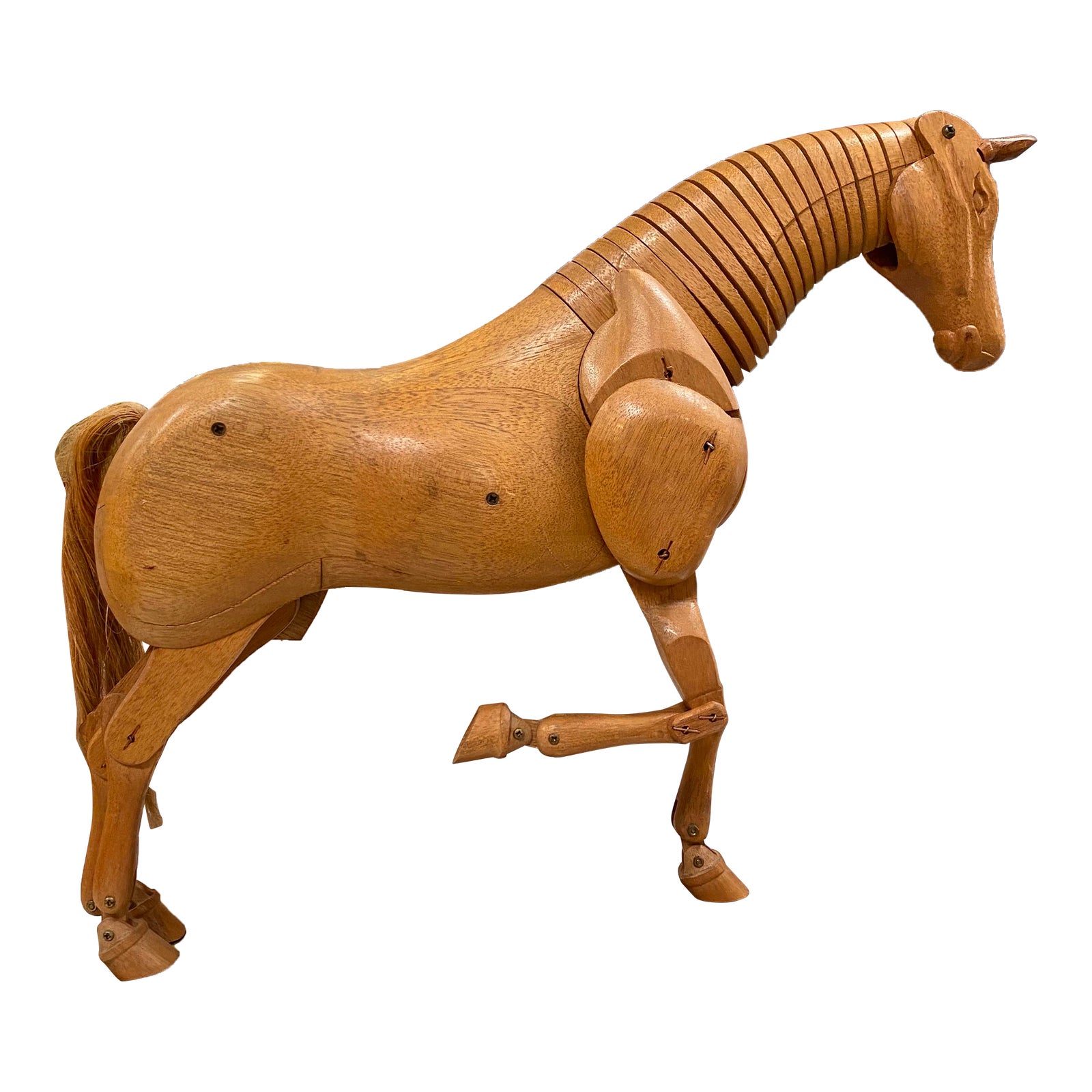 1980s Wood Italian Horse Sculpture Chairish