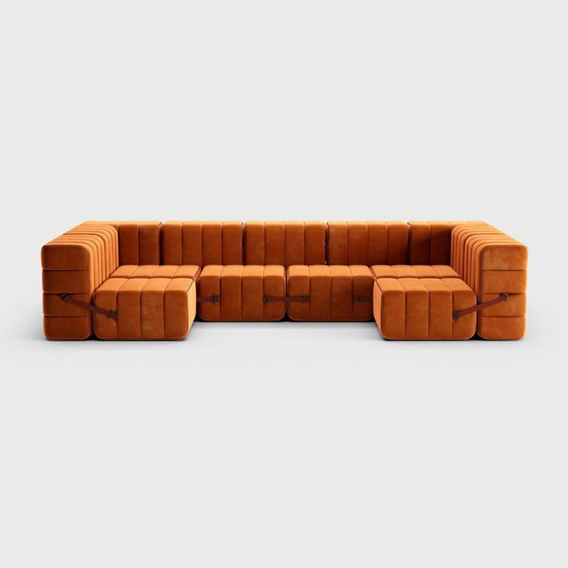 Not Yet Made - Made To Order Flexible U-Sofa from Ambivalenz, Set of 15 For Sale - Image 5 of 5