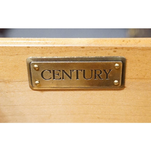 Century Furniture Solid Mahogany Traditional Style 73" Triple Door Dresser For Sale - Image 10 of 14