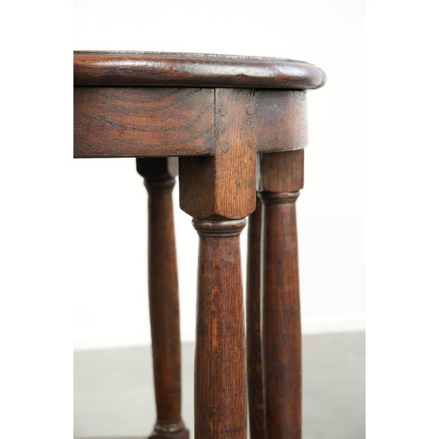 Antique English Side Tables, 1800s, Set of 2 For Sale - Image 10 of 12