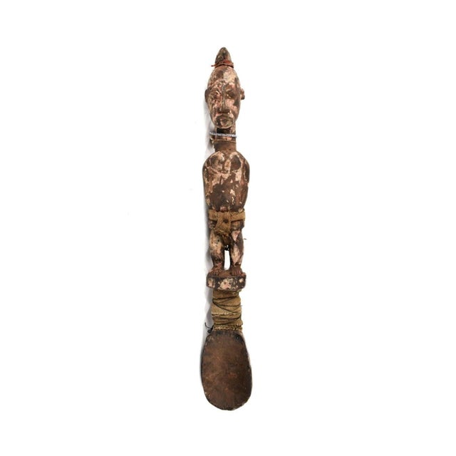 Early 20th Century Senufo Ceremonial Figural Spoon Cote d'Ivoire For Sale In Denver - Image 6 of 7